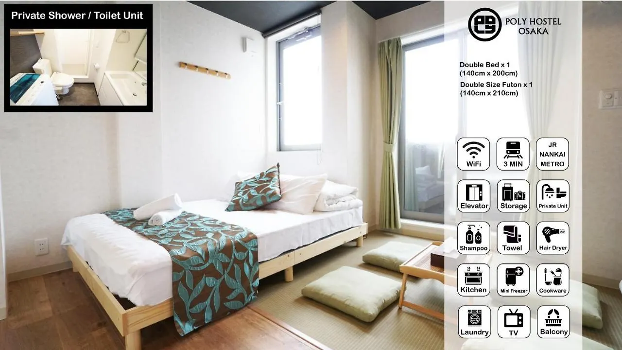Poly Hostel Osaka / Vacation Stay 9244